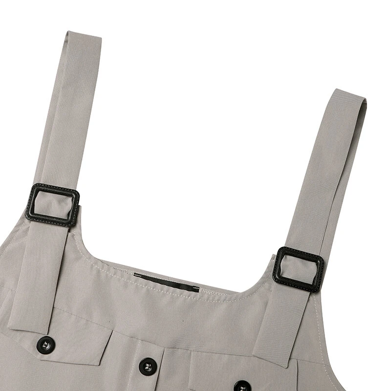 (image for) ZANZEA Women Maxi Dress Solid Color Wide Halter Dress Comftable Workwear Wide Straps Long Dress Plus Size