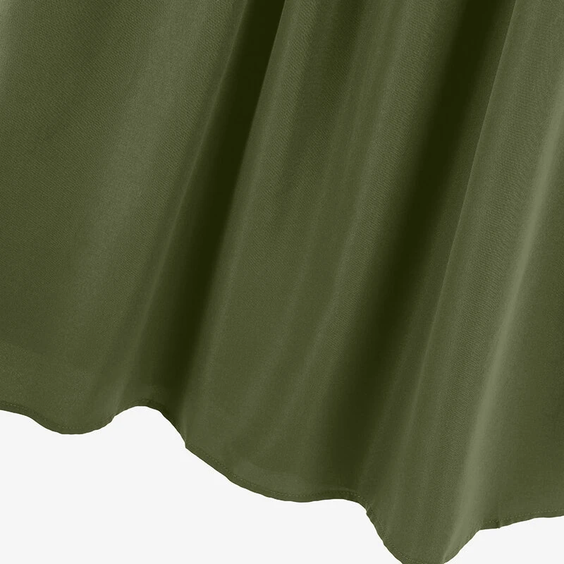 (image for) ZANZEA Women Short Sleeve Pleated Party Long Dress Casual Loose Sundress Maxi Dress with Pockets