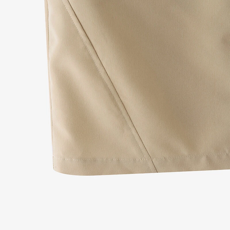 (image for) ZANZEA Women Street Fashion OL Work Skirts Side Pockets Plain Zipper Commute Mini Pencil Overskirts