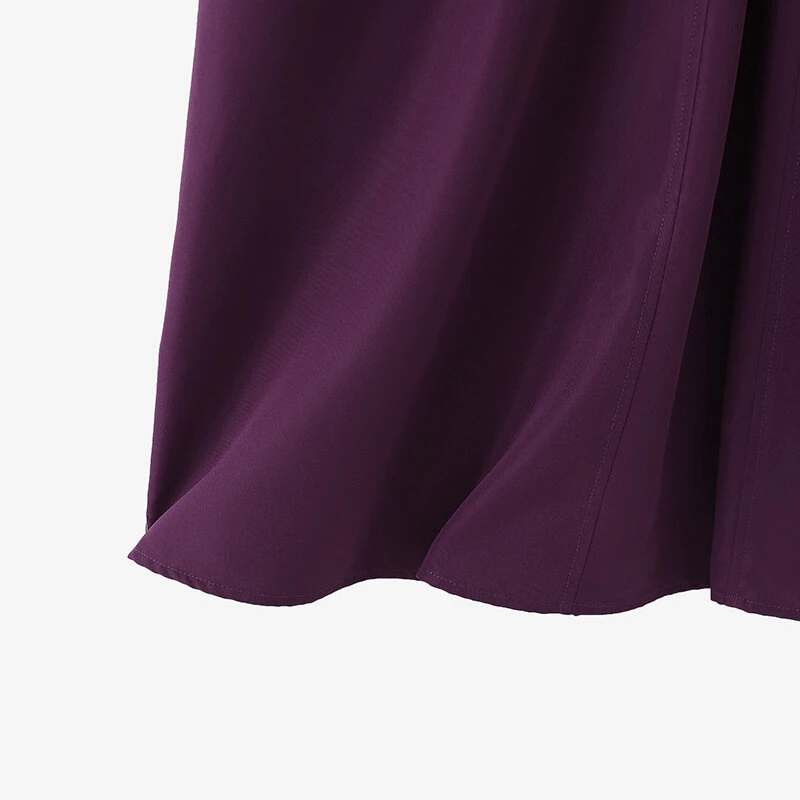 (image for) ZANZEA Women Vintage Fashion Solid Casual V-Neck Short Sleeve Dress Loose Fit with Side Pockets