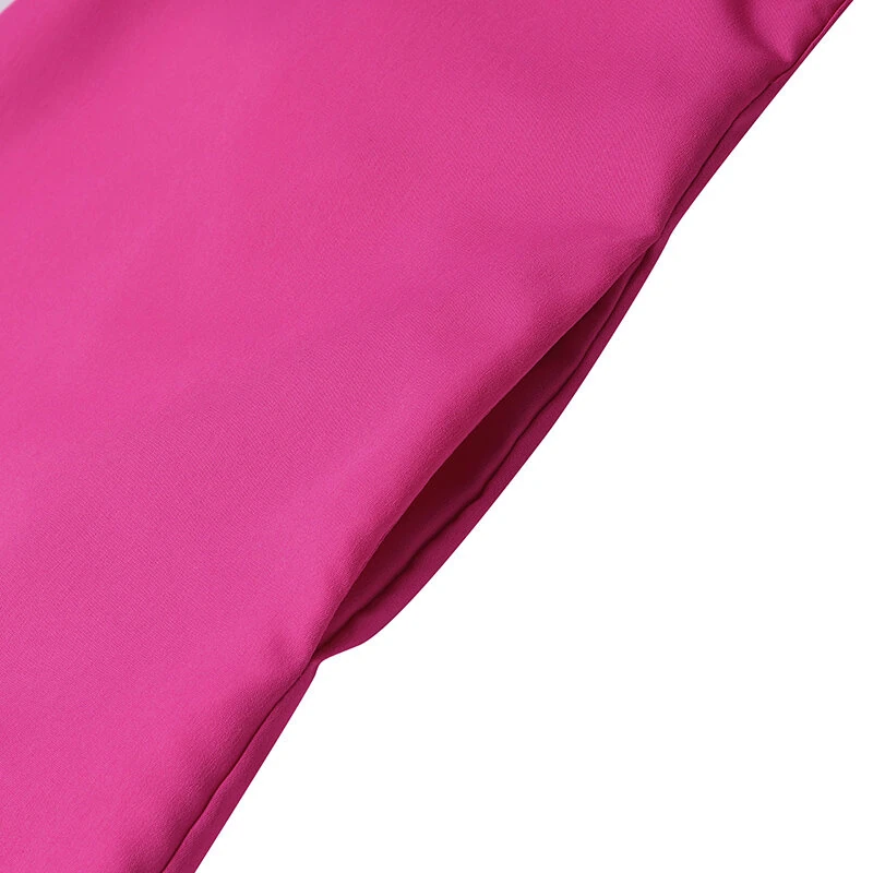 (image for) ZANZEA Women's Dresses Summer Vintage Casual Lantern Sleeve Ruffled Trim Square Neck Loose Solid Dress